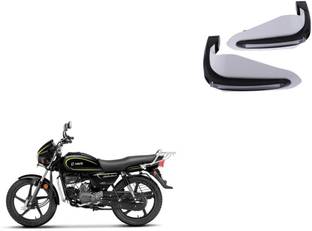 Buras NEW DESIGN WHITE SHINING PROTECTIVE HANDGUARD FOR NEW SPLENDOR PLUS QUALITY PRODUCT FOR THE BIKERS Handlebar Hand Guard