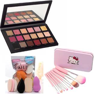 D.B.Z. Rose Gold Remastered Eyeshadow Palette 18 Color Makeup Palette Highlighters Eye Make Up High Pigmented Professional Mattes and Shimmers makeup combo
