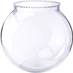 BILAL ANSARI 8 Inch Collar 3L Round Ends Aquarium Tank