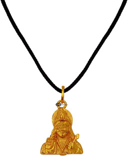 Lord vishnu gold locket Clearance