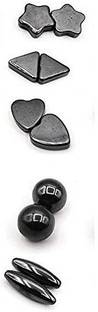 D'Mega Mart Strong Magnetic toy 10 PCS triangle heart ball oval flower shape