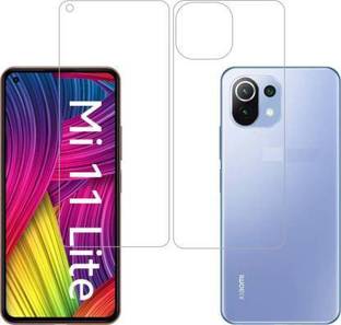 RUNEECH Front and Back Screen Guard for REDMI Mi 11 Lite, Redmi Mi 11 Lite 5G