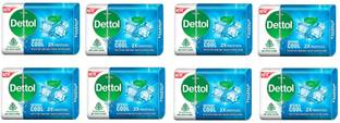 Dettol intense cool 2x menthol soap (8*75g)