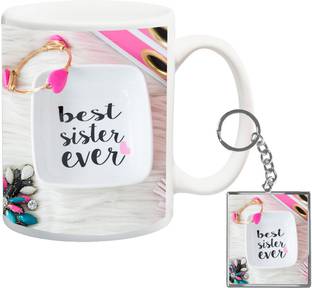 Stylotrendz Mug, Keychain Gift Set