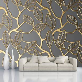 ALL DECORATIVE DESIGN Vinyl Decorative Multicolor Wallpaper