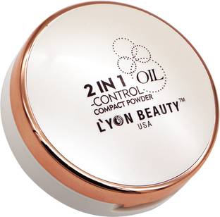 L'YON BEAUTY 2 IN 1 OIL CONTROL COMPACT (PEARL IVORY - 01) Compact (PEARL IVORY, 30 ml) Compact