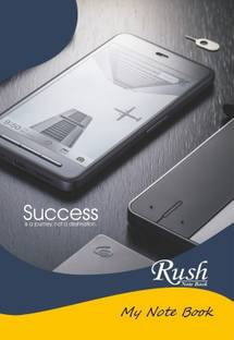 Rush Note Book A4 Notebook Single Ruling 216 Pages