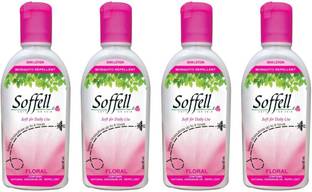 Soffell MOSQUITO REPELLENT LOTION FLORAL 60ML (4 x 60 ml)