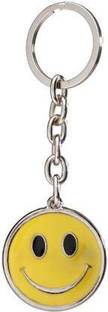 ROYALSHOP STYLISH METAL SMILEY KEY CHAIN/ HAPPINESS FETCHER (1 OC.) Key Chain