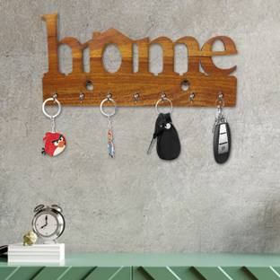 Fravy Beautiful Home With Key And Mask Holder Wood Key Holder