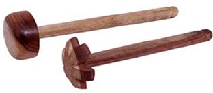Cltllzen Wooden Hand Masher & Hand Mixer for Kitchen Tools Dal/Lassi Ghotni Wood Masher