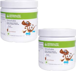 Herbalife Nutrition Dinoshake Chocolate 200 gm ( Pack Of 2 Psc ) Plant-Based Protein