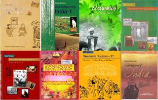 NCERT Social Science Books Set Class 9 And 10 (English Medium - Binded Books)