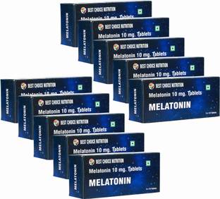 BEST CHOICE NUTRITION Melatonin 10 mg sleeping tablets