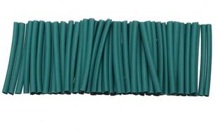 RPI SHOP - 500 Pcs Green 2mm Polyolefin Heat Shrink Tube, Insulated Wire Cable Sleeve Wrap, 45mm(1.75" Inch) Machine Cut Pieces Heat Shrink Cable Sleeve