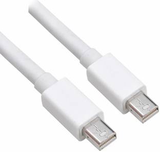 microware HDMI Cable 1.8 m Mini DisplayPort Male to Mini Displayport DP Male Cable for Apple MacBook- 1.8M Mini DP M to M Cable