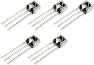 TRUSTECH 5pcs 3pin Infrared IR Receiver Sensor TSOP1838 VS1838 1838 38khz Receiver Sensor Module for, Raspberry pi, DIY Projects Electronic Components Electronic Hobby Kit