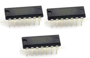 INVENTO 3Pcs CD4077BE 4077 IC XNOR Gate Logic Gate, CD4077, 2 Input, 6.8 mA, 3 V to 18 V, DIP-14 Automotive Electronic Hobby Kit