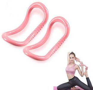 PIRENE Yoga Ring Pilates Training Ring for Back and Leg Pain Home Workouts Gym Resistance Tube