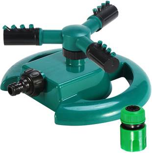 MOUNTEMPORIUM 360° Sector Rotating Water Sprinkler Garden Pipe Hose Irrigation Yard 0 L Hose-end Sprayer