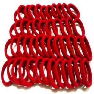 Sharum Crafts Charming Attractive Colorful Rubber Band (Red)v Rubber Band