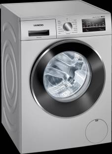 Siemens 8 kg Fully Automatic Front Load Washing Machine with In-built Heater Silver