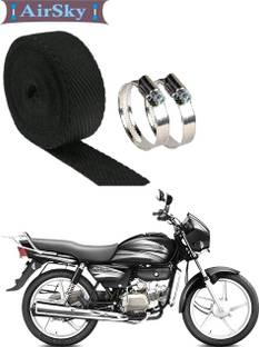 AIRSKY Silencer Wrap For Hero-Splendor-Pro Bike Exhaust Heat Shield