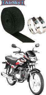 AIRSKY Silencer Wrap Exhaust Heat Shield For Bike Bike Exhaust Heat Shield