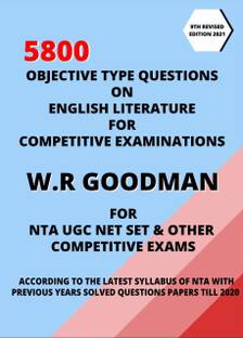 Objective Type Questions on English Literature for Competitive Examinations