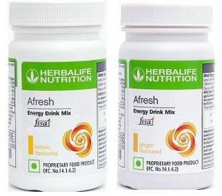 HERBALIFE Set of 4 Afresh Energy Drink Powder-50g-L+G Energy Drink