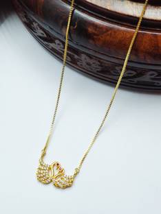 DHARM JEWELS Gold-plated Plated Alloy Chain
