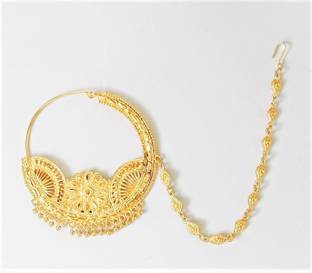 Headshot Gold-plated Plated Alloy Nathiya