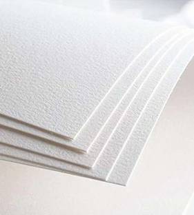LRS Water Color Paper Small Size - 300 GSM 25% Cotton A5 Size -Half of A4- Pack of 10 Sheets 300 gsm Watercolor Paper