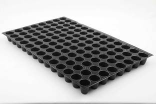 PLANT CARE Seed Starter Kit, 104 Cell Seedling Trays (104 Cavity- 0.45mm) Plant Container Set