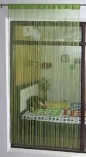 Radhey Radhey Decor 274 cm (9 ft) PVC Transparent Long Door Curtain Single Curtain
