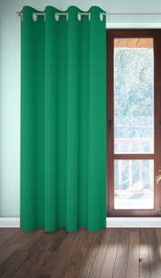 Tidy 190 cm (6 ft) Cotton Semi Transparent Door Curtain Single Curtain