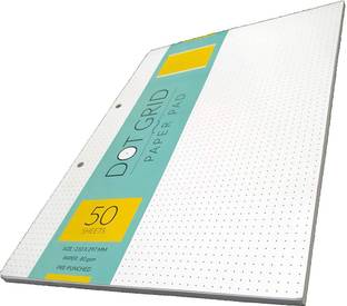 LRS Paper Pad A4 Note Pad Dot Grid 100 Pages