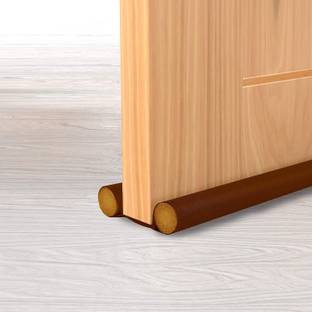HASHONE Twin Draft Guard Light and Stop Escaping of Cool Air_24 Floor Mounted Door Stopper