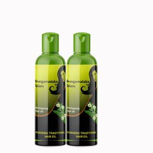 Bello Brungamalaka Tailam For Hair Pack of 2 Hair Oil