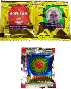 Epoojacart Pasupu Kumkuma and Vakka for Thambulam, Poojas and Homas (50 pcs set each)