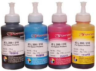 Formujet Refill Ink Compatible For L100 / L110 / L130 / L200 / L210 / L220 Tri-Color Ink Cartridge