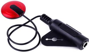 Right Gear Transducer, Acoustic Piezo Tactile Microphone Contact Pickup For Guitar Violin Mandolin Ukulele Banjo. Microphone