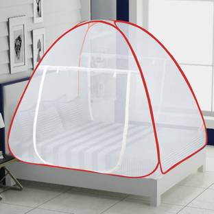 PROTOZONE Foldable for Single Bed Mosquito Net. Polyester Washable Adults Mosquito Net
