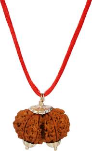 Adhi Siddhar Rudraksha Center Gauri Shankar Rudraksha Nepal Bead Natural High Quality Certified Wood Choker