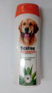 skyec Tick Free AntiTick Dog Shampoo Flea and Tick, Anti-parasitic orange Dog Shampoo
