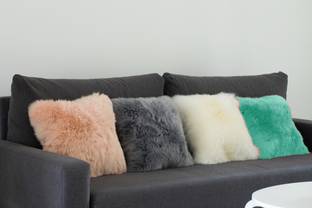 PICKKART Fur Cushions Cover