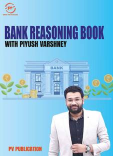 Bank Reasoning Book With Piyush Varshney (English Medium)