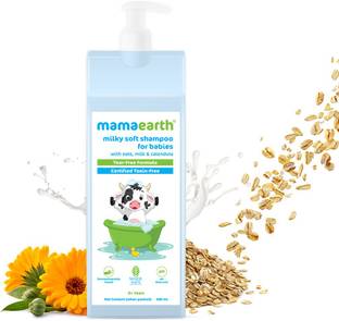 Mamaearth Milky Soft Shampoo with Oats, Milk and Calendula for Babies