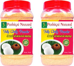 POTHIGAI NATURAL Idly Chilly Powder 500g (Idly podi )100 % Natural Traditional method No Artificial flavour/No Artificial Colour