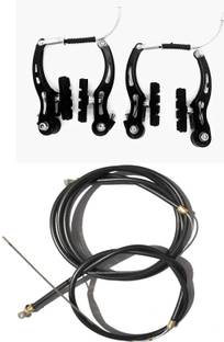 NNBS BIYCYCLE SOFT POWER BREAK WITH WIRE SET COMBO Bicycle Brake Disk